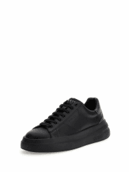GUESS Herren Elba Sneaker Cupsole LowSneaker 45 EU Schwarz Angebot bei HelloDeals