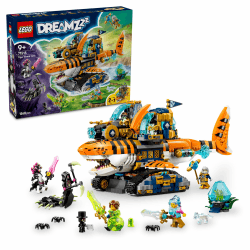 LEGO DREAMZzz 2in1 Tigerhai-Fahrzeug - Spielzeug verwandelbar in Piratenschiff mit Kanone - inkl. 5 Minifiguren und 2 sammelbaren Schatz-Kreaturen - Geschenk für Jungen ab 9 Jahren - 71515 Angebot bei HelloDeals