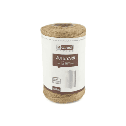 D.RECT 100m Jute-Schnur Natur Braun, 1,2mm Dicke | Jute-Kordel, Packschnur, Geschenk-Band, Für Verpackung, DIY Kunst-Handwerk, Floristik, Dekoration 1 Stück 100m Angebot bei HelloDeals