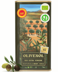 NaturaleBio Natives Olivenöl Bio 500 ml. Geerntet in Spanien. DOP-Zertifiziert. Hochwertige Cornicabra und Picual-Oliven. Reich an Polyphenolen. Kaltgepresst für Ein intensives Aroma Olivenöl 500ml (1er Pack) Angebot bei HelloDeals