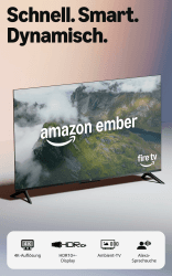 Amazon Ember 4-Serie mit Fire TV (neueste Generation), 50-Zoll-Smart-TV in 4K Ultra-HD mit Alexa-Fernbedienung, HDR10+, schnellem Prozessor, Dolby Audio, Ambient-TV und kostenlosem Live-TV Angebot bei HelloDeals