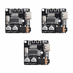 3 Stück Bluetooth Receiver Board 3.7-5V USB-C MP3 Verlustfreie Decoder Board Wireless Stereo Music Module Angebot bei HelloDeals