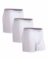 DANISH ENDURANCE 3er Pack Bambus Boxershorts Herren, Superweiche Unterhosen Männer, Bequem, Atmungsaktiv & Etikettfrei XL Weiß Angebot bei HelloDeals