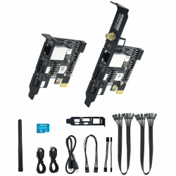 youyeetoo Sipeed NanoKVM Mini Remote Control Operations Maintenance Server, 1TOPS NPU 1GHz C906 RISC-V Linux Single Board Computer (PCIE Version) (Mit PoE (16GB Kit)) Angebot bei HelloDeals
