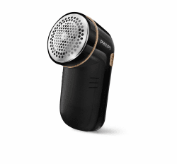 Philips Fusselrasierer – 8800 U/min, große Klingenfläche, 3 Maschengrößen, sicher für alle Stoffe, leicht zu reinigen, 2 AA-Batterien, kompaktes Design (GC026/80) Black/Gold 2x AA Batterie Angebot bei HelloDeals