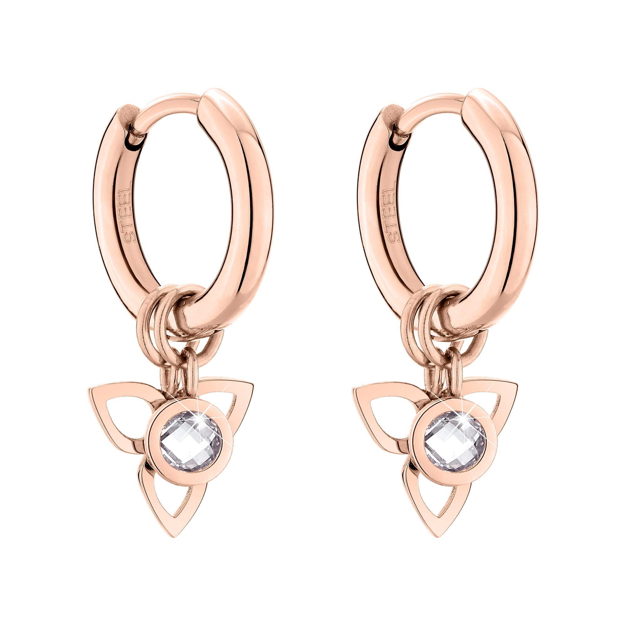 Tamaris Damen Ohrring Roségold Angebot bei HelloDeals