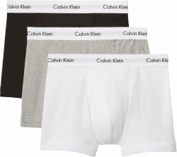 Calvin Klein Herren 3er Pack Boxershorts Briefs Boxer Brief Stretch L Multicolour (1 Black / 1 Grey Heather / 1 White) Angebot bei HelloDeals