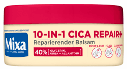 Mixa Urea Balsam, mit 40% Glycerin, Urea und Allatoin, reparierend, feuchtigkeitsspendend, für sehr trockene, rissige Haut an Ellenbogen, Knie, Füßen & Händen, 10 in 1 Urea Cica Repair+ , 150ml 150 ml (1er Pack) Angebot bei HelloDeals