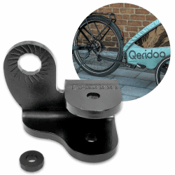QERIDOO Coupling Bicycle Connection Kupplungen, Jugend Unisex, Schwarz (Schwarz), Einheitsgröße Angebot bei HelloDeals