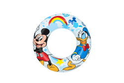 Bestway | Schwimmring 56 cm | aufblasbar | perfekt für Pool, Strand & Urlaub Schwimmring | Mickey & Friends Angebot bei HelloDeals