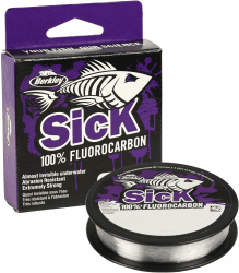 Berkley Sick Fluorocarbon-Vorfachmaterial – durchsichtige Fluoro-Carbon-Angelschnur, schnell sinkendes und unsichtbares Raubfisch-Angelvorfach, 50 m 0.35mm | 10.0kg | 22lb | 50m Angebot bei HelloDeals