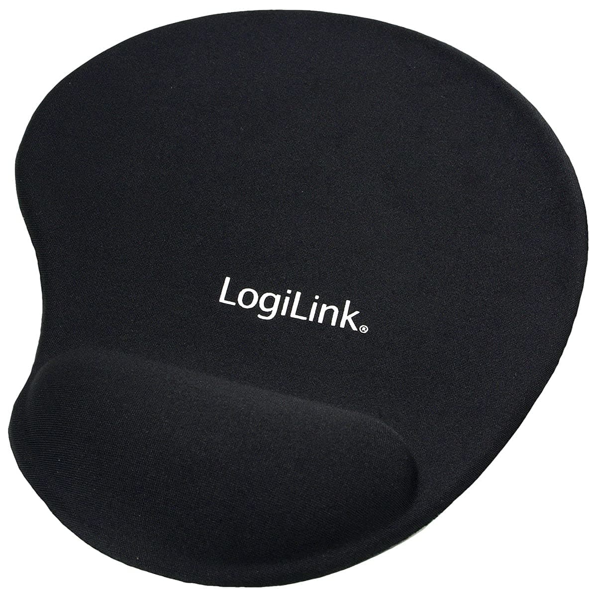 LogiLink ID-0027 Mauspad mit Silikon Gel Handauflage, schwarz Schwarz 230L x 204B mm Angebot bei HelloDeals
