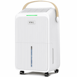 KNKA Luftentfeuchter, 16 L/T, Energiesparender Entfeuchter, Leiser Raumentfeuchter, 3,3 L Wassertank, Schlafmodus, LED-Feuchtigkeitsanzeige in Echtzeit, 100 m³ (35 m²), für Waschküche, Wohnung, Keller 16 L/day Angebot bei HelloDeals