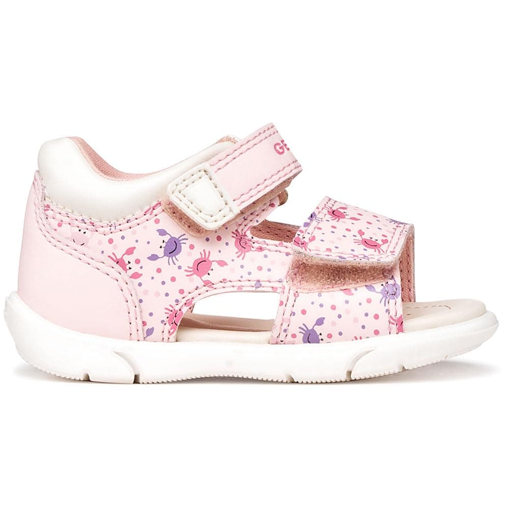 Geox Baby-Mädchen B Zapito Girl Sandal 24 EU Lt Pink White Angebot bei HelloDeals