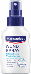 Hansaplast Wundspray (50 ml), zur antiseptischen Wundreinigung durch mechanische Spülung, Spray schützt vor Wundinfektionen, farblos und besonders hautfreundlich | Antiseptische Wundreinigung, Mechanische Spülung, Schutz vor Wundinfektionen, Farblos, Haut Angebot bei HelloDeals