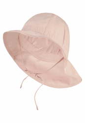 Sterntaler Sonnenhut - Unisex Sommerhut - UV-Schutz 50+ Mütze mit breiter Krempe und Größenregulierung - Nackenschutz - Bindebänder - Baby und Kinder Kopfbedeckung aus Popeline (Bio) 51 zartrosa Angebot bei HelloDeals