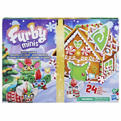 Furby Minis Adventskalender mit 24 Überraschungen, Mini Figuren, Sticker und DIY Schlüsselanhänger mit Charms, weihnachtliches Countdown Spielzeug, Sammelset für Kinder ab 6 Jahren Angebot bei HelloDeals