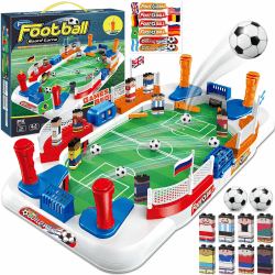 Mini-Tischkicker Kinder Tischfussball Spiel - Messi Fußball WM 2026 Geschenke Jungen | Familien-Brettspiel & Partyspaß für Groß & Klein Weiß Angebot bei HelloDeals