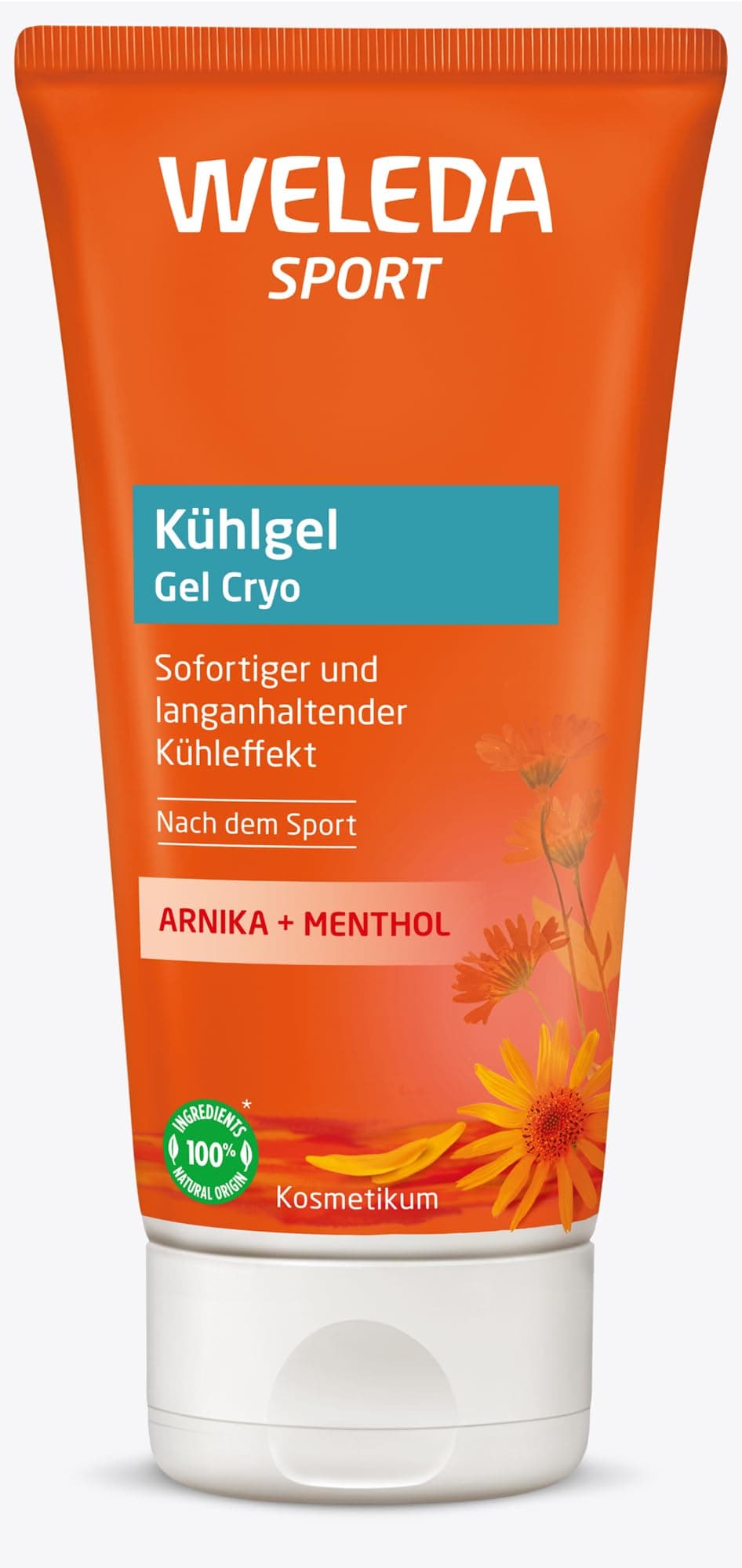 WELEDA Bio Sport Kühlgel Arnika – Unisex Naturkosmetik Körperpflege Gel mit Aloe Vera & Menthol kühlt & regeneriert beanspruchte Körperpartien/Muskeln - ideal nach dem Training (vegan, 1x 100ml) 100 ml (1er Pack) Sport Kühlgel Angebot bei HelloDeals