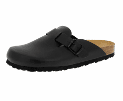 Lico Damen Bioline ClogPantoletten 45 EU Schwarz Angebot bei HelloDeals