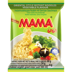 MAMA - Instant Nudeln Gemüse - 10 X 60 GR - Multipack Angebot bei HelloDeals