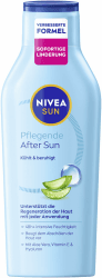 NIVEA SUN Pflegende After Sun Lotion, Körperlotion mit hautberuhigender Wirkung nach dem Sonnenbad, After Sun mit Bio-Aloe Vera, Vitamin E & Hyaluron für 48h Feuchtigkeit (400 ml) 400 ml (1er Pack) Angebot bei HelloDeals