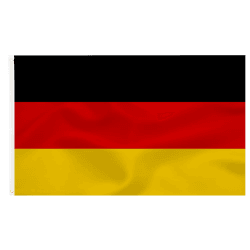 Germany Flag Deutschland Fahne 90 x 150 cm- Deutsche Flagge Polyester leuchtenden Farben mit Messing-Ösen Angebot bei HelloDeals