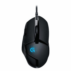 Logitech G402 Hyperion Fury Gaming-Maus mit 4K DPI optischem Sensor, 8 programmierbare Tasten, Taste zur DPI-Umschaltung, 32-Bit-ARM-Prozessor, Leichtgewicht, PC/Mac - Schwarz Gaming Maus Deutsche Verpackung Angebot bei HelloDeals