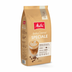 Melitta BellaCrema Speciale Ganze Kaffee-Bohnen 1kg, ungemahlen, Kaffeebohnen für Kaffee-Vollautomat, mittlere Röstung, geröstet in Deutschland, Stärke 3 Speciale 1 kg (1er Pack) Angebot bei HelloDeals