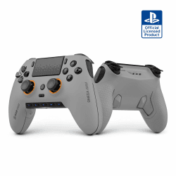 Scuf OMEGA PS5 Kabelloser Performance-Controller, TMR Anti-Drift – Hellgrau | Offiziell Lizenziert, 11 Custom-Eingaben, Sofort-Triggern, Niedrige Latenz, Kompatibel mit Windows-PCs Angebot bei HelloDeals