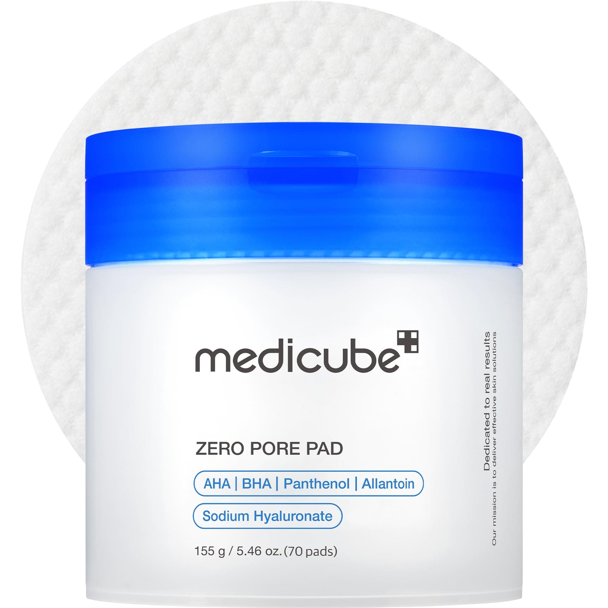 medicube Zero Pore Pad 2.0 | Doppelseitige Toner-Pads mit 4,5% AHA & 0,45% BHA | Für Porenverfeinerung und ein glattes Hautbild | Ideal für alle Hauttypen | Korean Skin Care, 70 Pads (1 Pack) Zero Pore Pads 2.0 Angebot bei HelloDeals