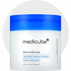 medicube Zero Pore Pad 2.0 | Doppelseitige Toner-Pads mit 4,5% AHA & 0,45% BHA | Für Porenverfeinerung und ein glattes Hautbild | Ideal für alle Hauttypen | Korean Skin Care, 70 Pads (1 Pack) Zero Pore Pads 2.0 Angebot bei HelloDeals