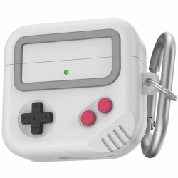 TRONWIN for AirPods 4 Hülle - Spielkonsole Design Case für Apple AirPods 4. Generation, Silikon Schutzhülle für Air Pods 4 - Anime Case für Männer & Frauen (hellgrau) hellgrau AirPods 4 Angebot bei HelloDeals