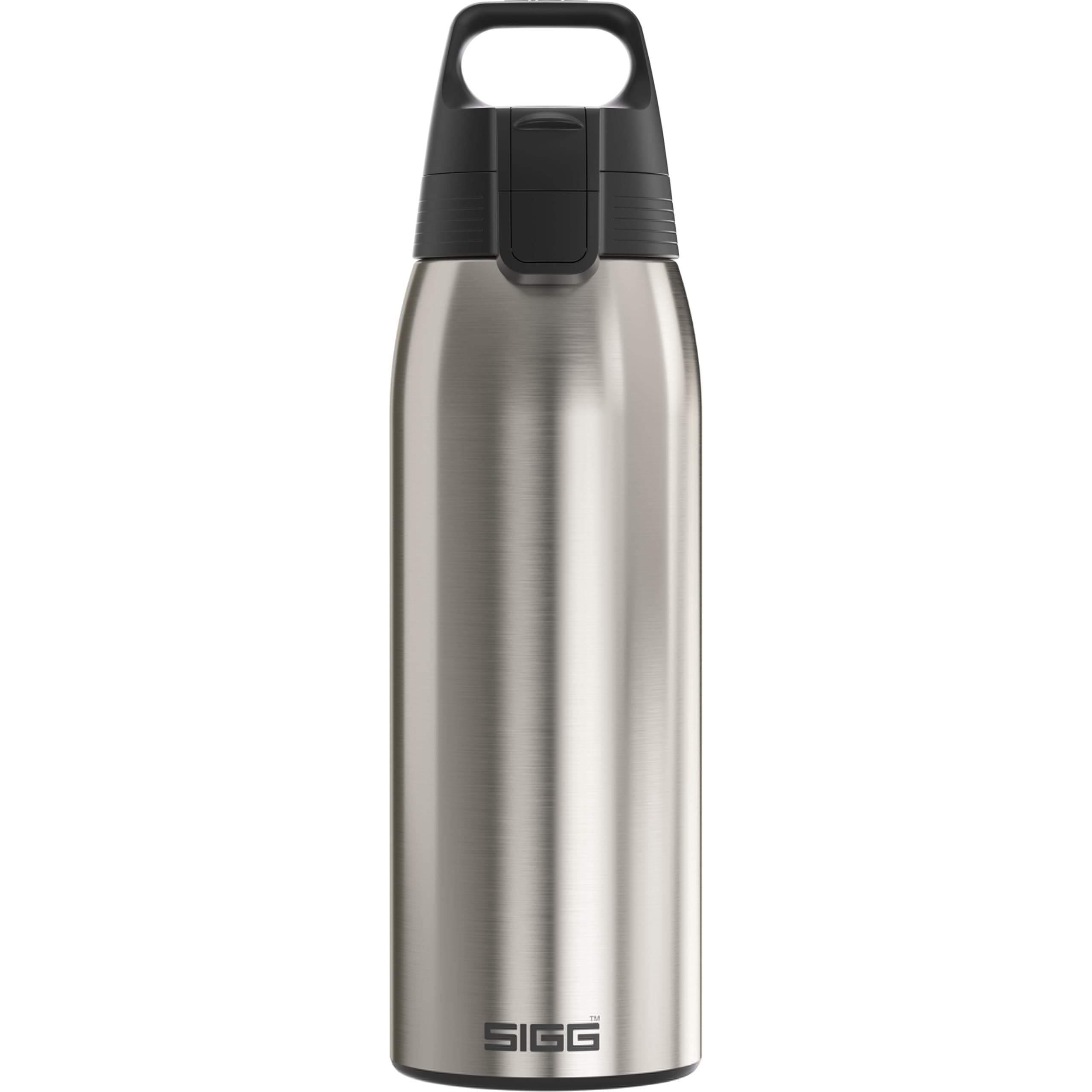 Sigg - Edelstahl Trinkflasche - Shield ONE - Für Kohlensäurehaltige Getränke Geeignet - Auslaufsicher - Federleicht - BPA-frei - Outdoor & Fitness - 750ML / 1L / 1.5L Brushed 1 L Angebot bei HelloDeals