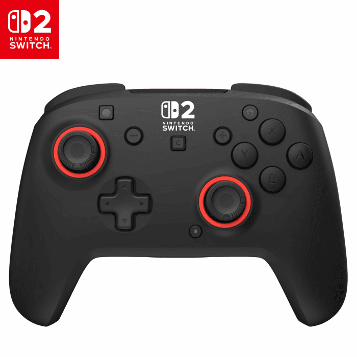 Turtle Beach Rematch Schwarz Kabelloser RGB-Gaming-Controller offiziell lizenziert für Nintendo Switch 2 Angebot bei HelloDeals