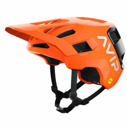 POC Kortal Race MIPS – Ultraleichter Enduro/Trail MTB-Helm mit MIPS, RECCO & NFC Medical ID, Ununterbrochene Belüftung, Erweiterter Schutz & Perfekte Passform für Trail & E-Bike Fluorescent Orange AVIP/Uranium Black Matt M-L (55-58cm) Mountain/All-Terrain Angebot bei HelloDeals