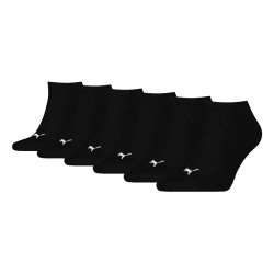 PUMA Unisex Unisex Sneaker Plain Sneaker Sock (3er Pack) 43-46 Black - New Angebot bei HelloDeals