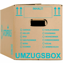 20 Umzugskartons 620 x 300 x 330 mm zweiwellig stabiler Karton bis 40 kg verstärkte Griffe und stapelbar Umzugkarton Umzugsbox Bücherkarton Archivbox Ordnerkarton Umzugskiste (20 Stück) Angebot bei HelloDeals