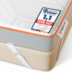 MULISOFT Topper 90x200cm H3/H4, Extra Dicker 7,5 cm Gel Memory Schaum, Matratzentopper Waschbar & Atmungsaktiv, Matratzen Topper für Boxspringbett, Schlafsofa & Wohnwagen, Oeko-TEX® Standard 100 H3/H4 bis 120 KG 90×200×7.5 cm Angebot bei HelloDeals