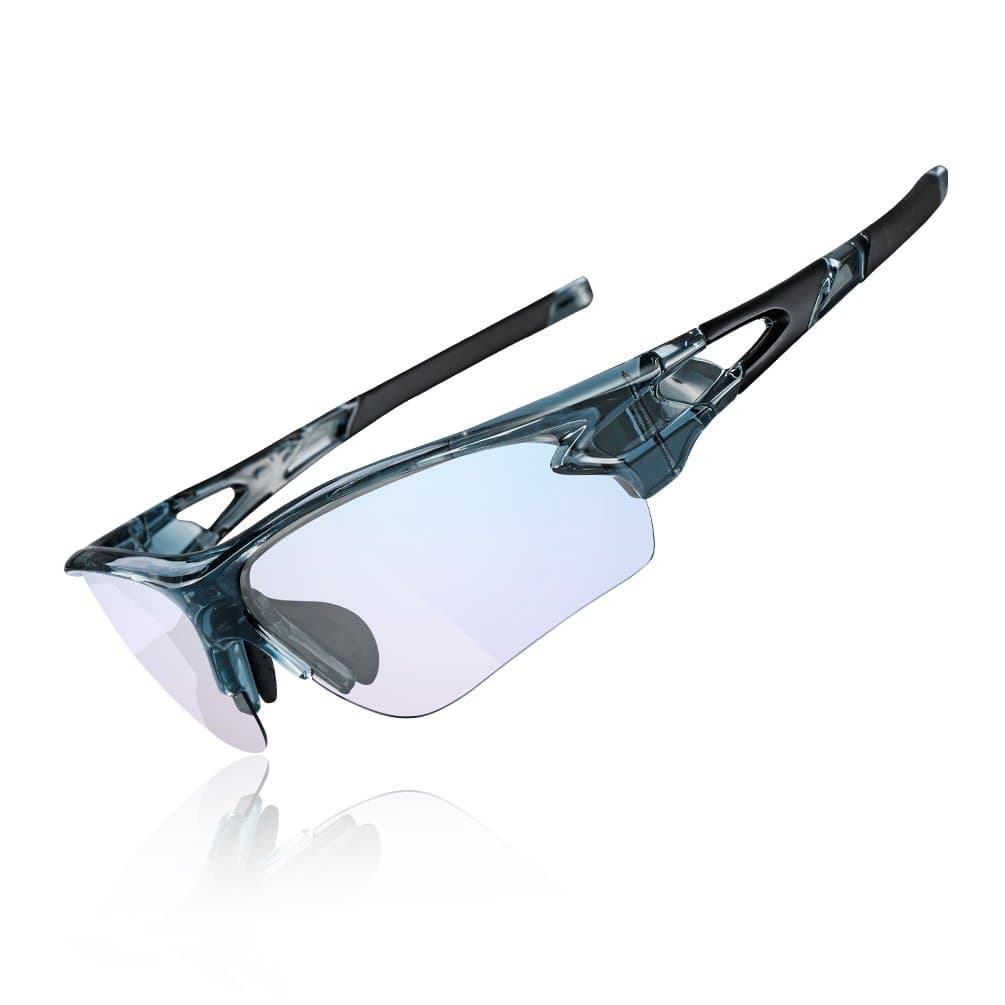 ROCKBROS Fahrradbrillen Selbsttönend Sonnenbrille Photochromatisch für Damen und Herren UV400 Schutz TR90 Rahmen für Radfahren Laufen Angeln Angebot bei HelloDeals