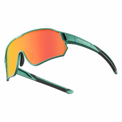 ROCKBROS Kinder Fahrradbrille Sportbrille UV400-Schutz Polarisierte Sonnenbrille TR90 Flexiblem Rahmen für Jungen Mädchen Schutzbrille Outdoorsport Olivgrün Angebot bei HelloDeals