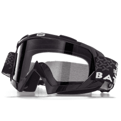 Motocross Brille Mtb Brille Dirt Bike ATV Crossbrille Skibrille goggle Sicherheit Tactical Riding Motorradbrillen für Herren Damen Jugend L Schwarz Durchsichtig Angebot bei HelloDeals