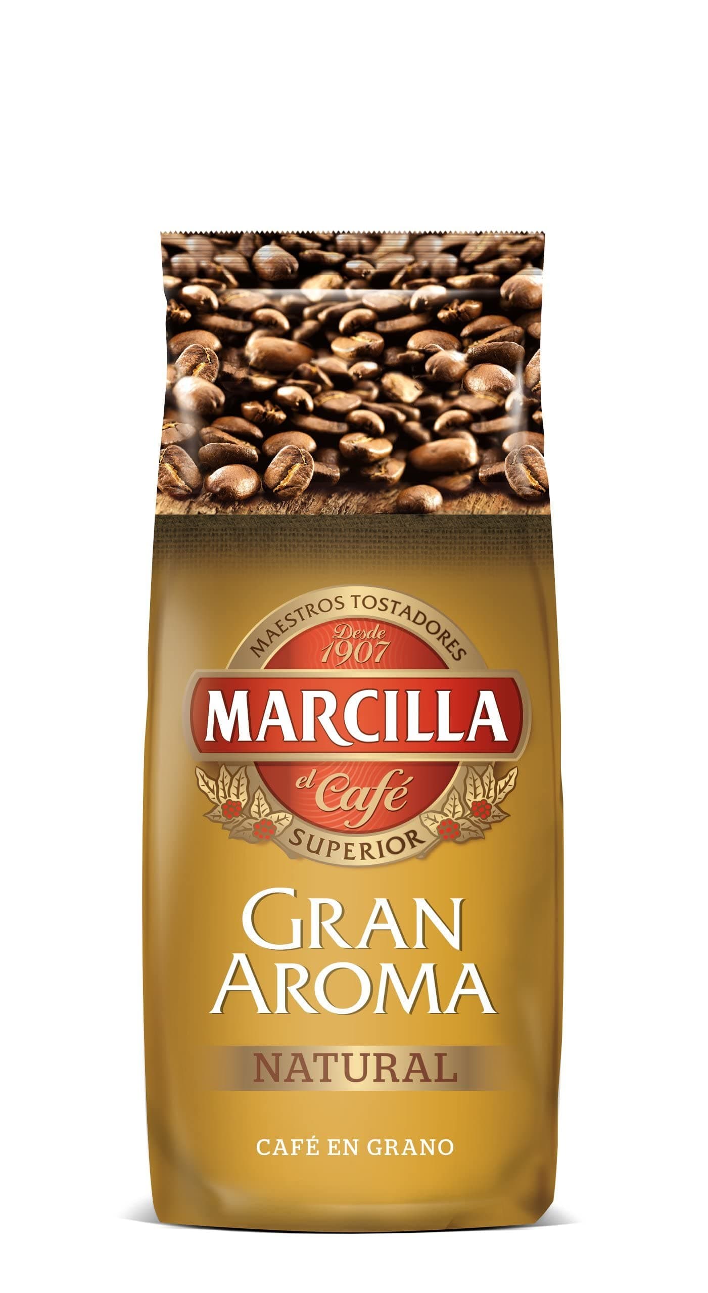 Marcilla Natürliche Kaffeebohne 1 kg Natürlich 1 kg (1er Pack) Angebot bei HelloDeals