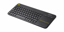 Logitech K400 Plus Kabellos Touch TV Tastatur - CH ‎QWERTZ Layout Angebot bei HelloDeals