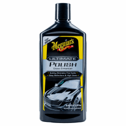 Meguiar's Hochglanzpolitur, Ultimate Polish - Autopolitur & Autoreinigung - Kratzer Entferner Auto- einfache Handanwendung und Poliermaschine - feines Polierkorn 473ml - G19216EU Angebot bei HelloDeals