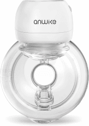 ANWIKE Milchpumpe Elektrisch Ultra-Leicht 193g - Schmerzfreie Handsfree Milchpumpe, 3 Modi 9 Stufen mit LED-Anzeige, Geringer Geräuschpegel, Freihändig Elektrische mit 21/24mm Flanschen Rosa 1PCS Angebot bei HelloDeals