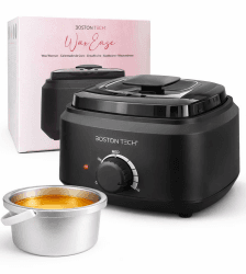 Wachswärmer 500 ml, Wachsschmelzer und Wachserhitzer mit Temperaturregelung und Überhitzungsschutz, Aluminiumtopf, Wachsgerät zur Haarentfernung für Hartwachs und Weichwachs Angebot bei HelloDeals