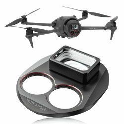Weitwinkelobjektiv für Mavic 4 Pro, 110°-Weitwinkelobjektiv, kompatibel mit für DJI Mavic 4 Pro-Zubehör, magnetische Befestigung/mehrfach beschichtet/optisches Glas Angebot bei HelloDeals