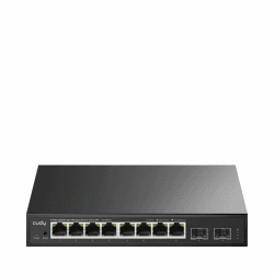 Cudy GS108ES2 8 Port Gigabit Light Managed Switch mit 2 SFP, Web Managed, SNMP, VLAN, QoS, IGMP Snooping, Desktop/Wandhalterung Angebot bei HelloDeals