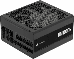 CORSAIR RM1000x Geräuscharmes Vollständig Modulares ATX-Netzteil – Schwarz RMx (2024) ATX 3.1, PCIe 5.1 1000W Angebot bei HelloDeals